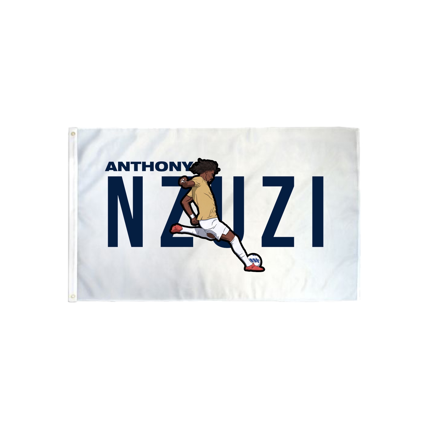 3x5 Flag — Player Name in Classic