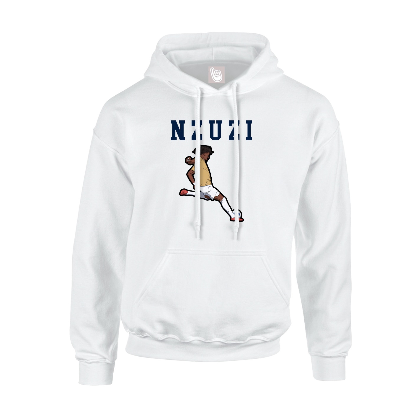 Youth Hoodie — Shirsey in White