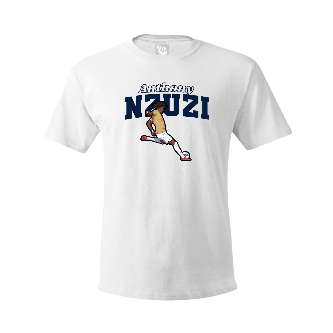 Tee — Name Arch in White
