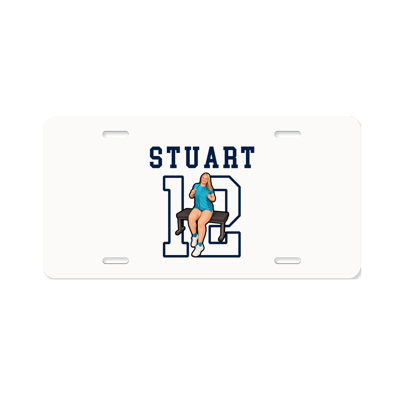 License Plate — Shirsey in Classic