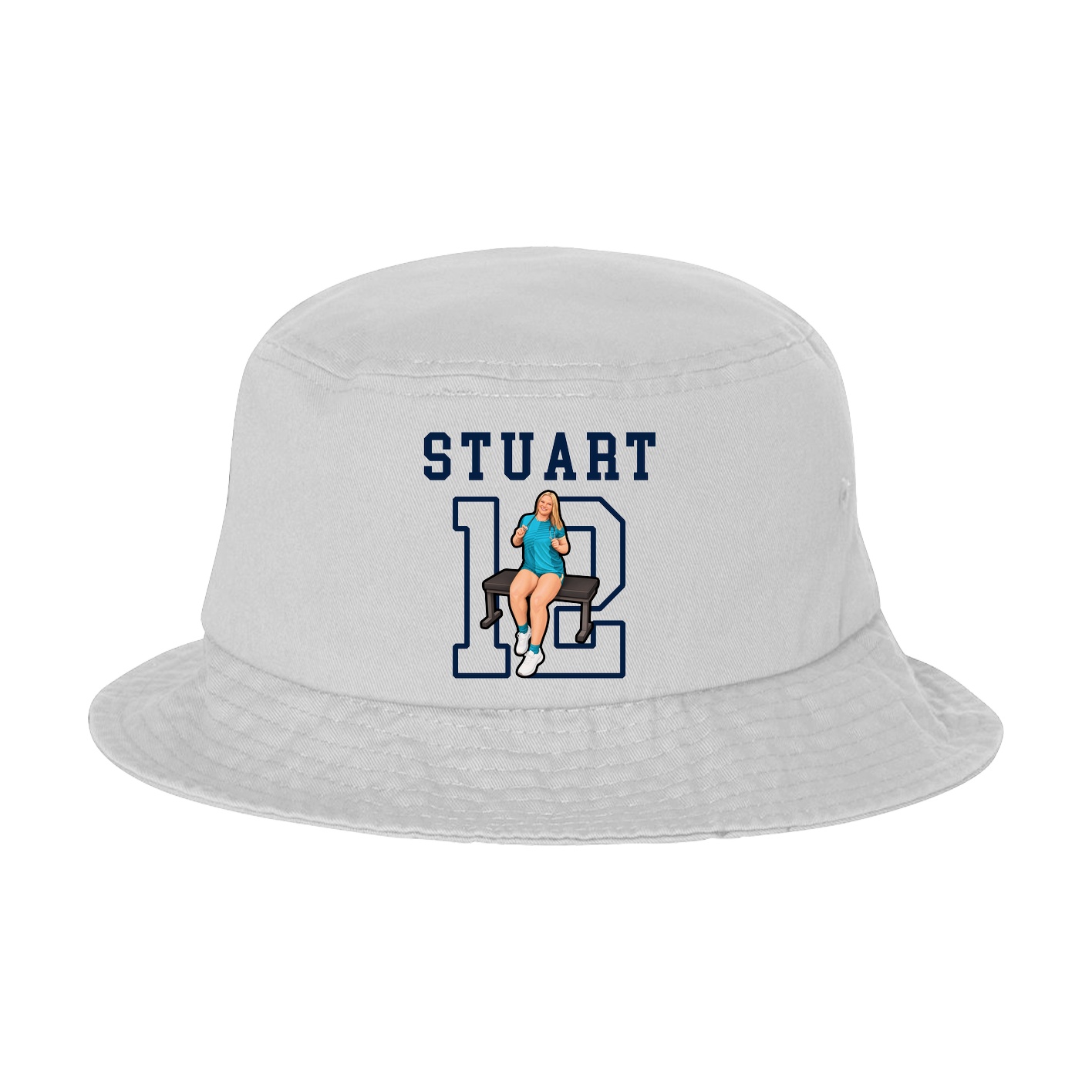 Bucket Cap — Shirsey in White