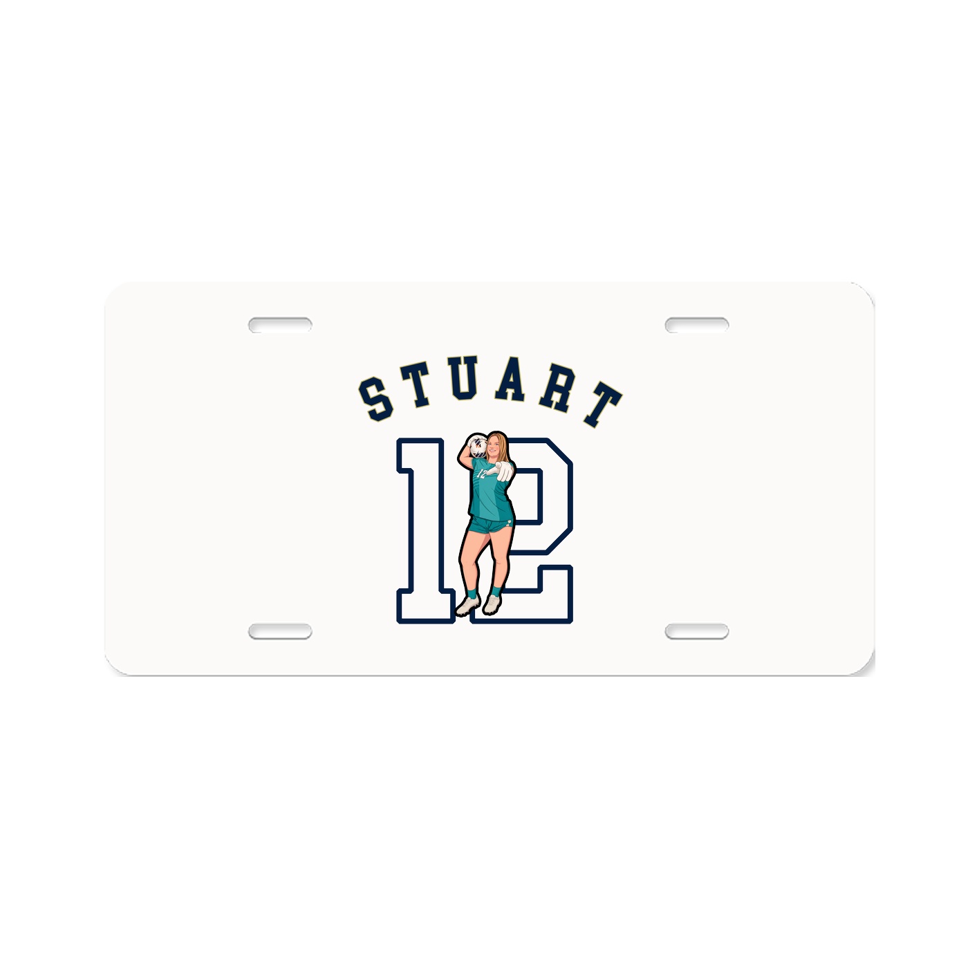 License Plate — Shirsey Arch in Classic