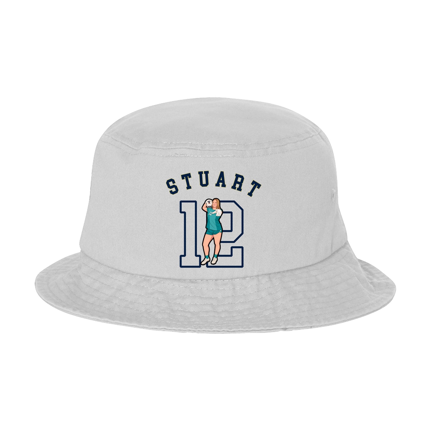 Bucket Cap — Shirsey Arch in White