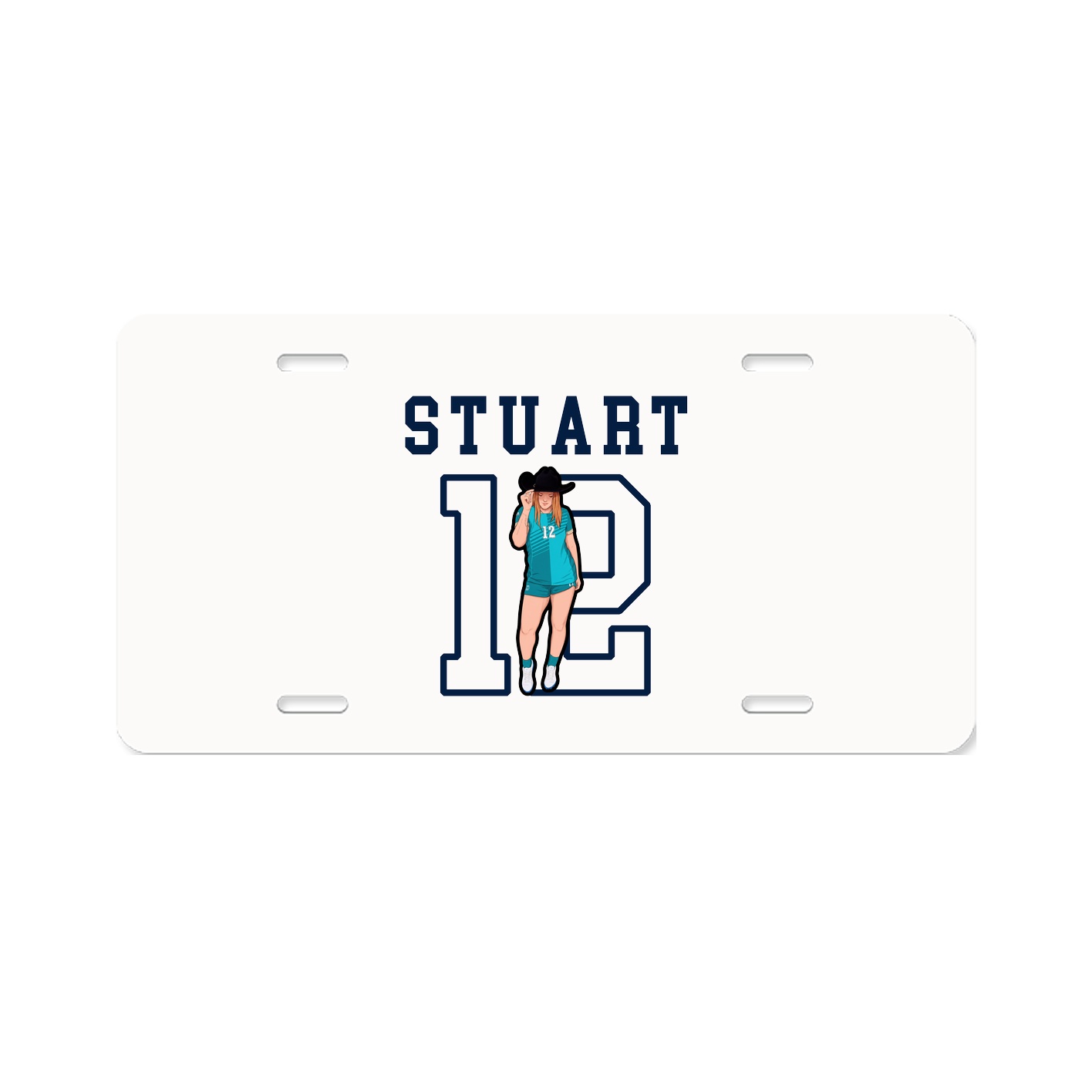 License Plate — Shirsey in Classic
