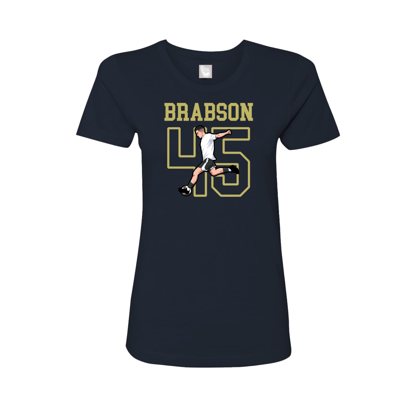 Fitted Women's Tee — Shirsey in Navy