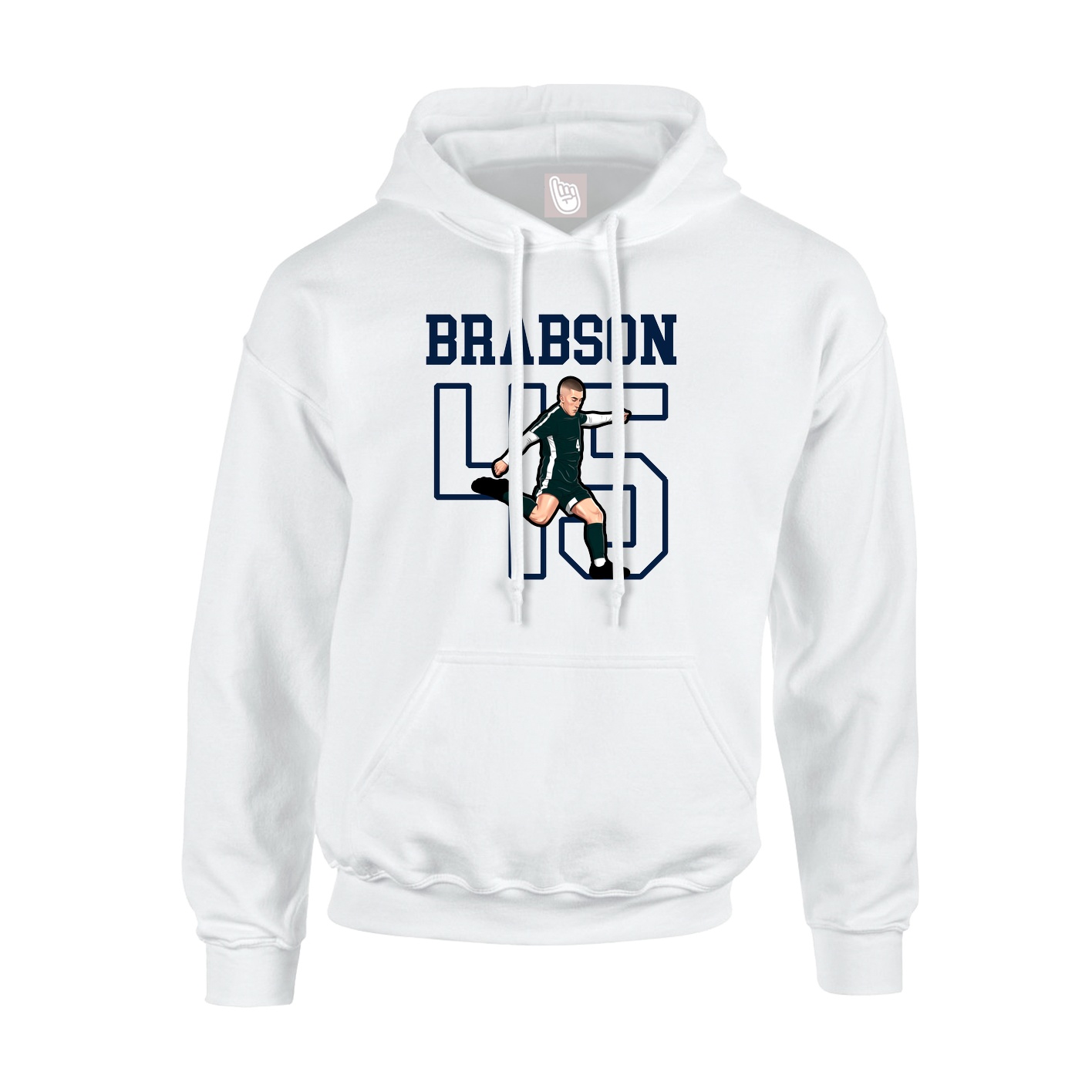 Hoodie — Shirsey in White
