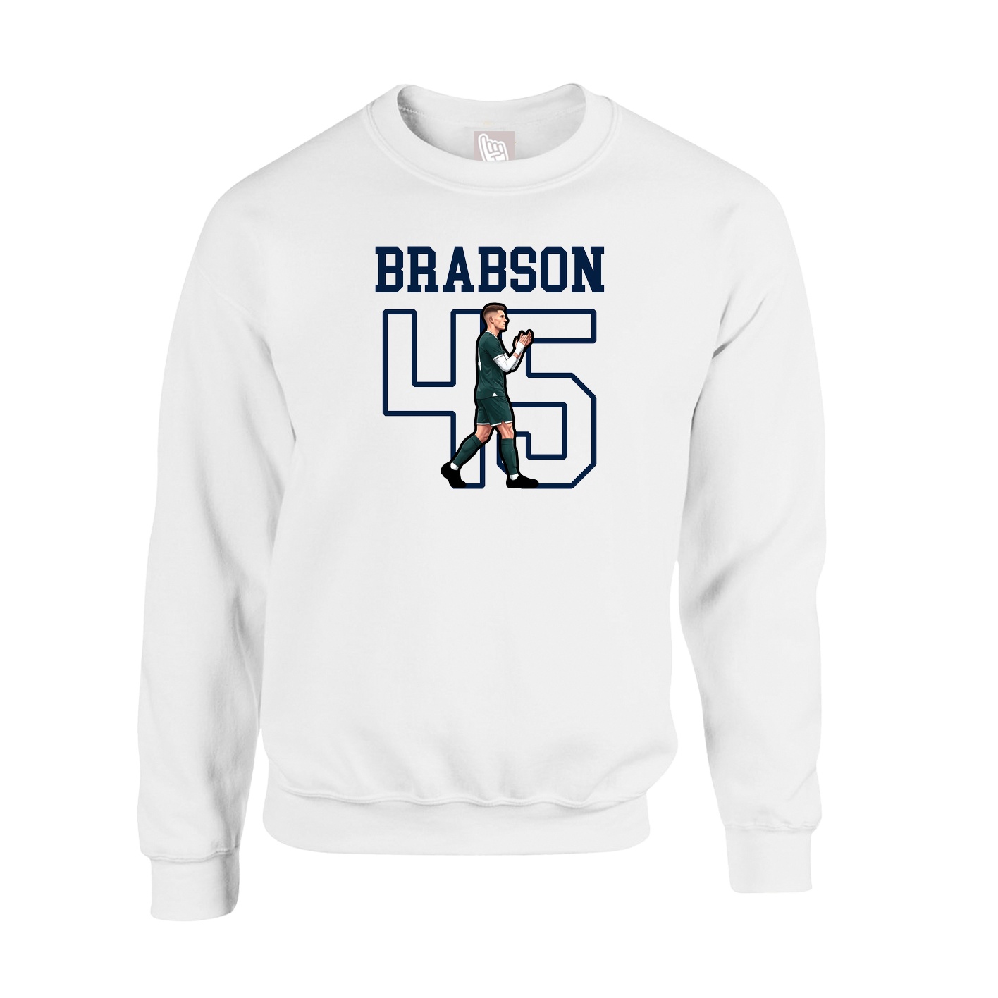 Fleece Crew — Shirsey in White