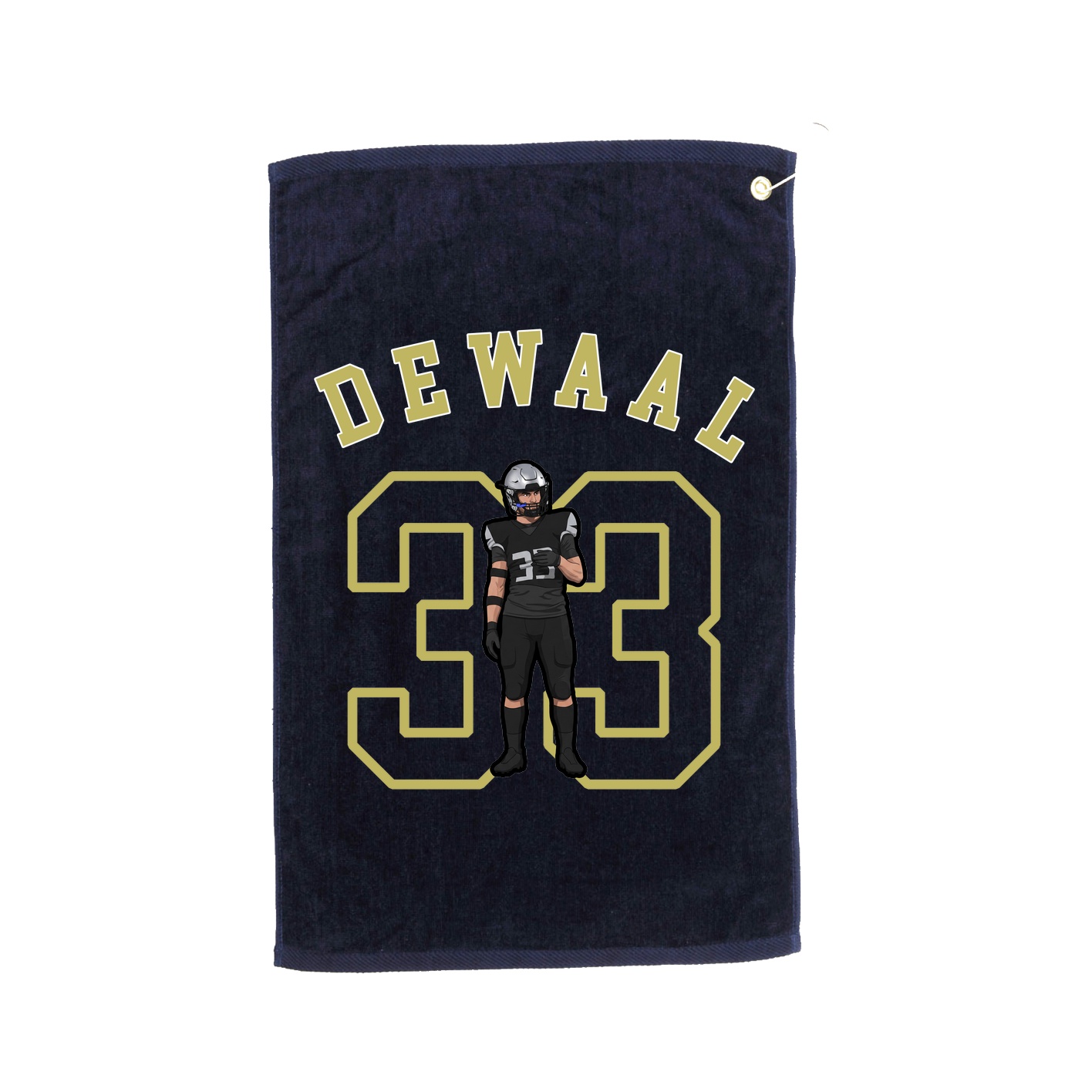 Golf Towel — Shirsey Arch in Navy