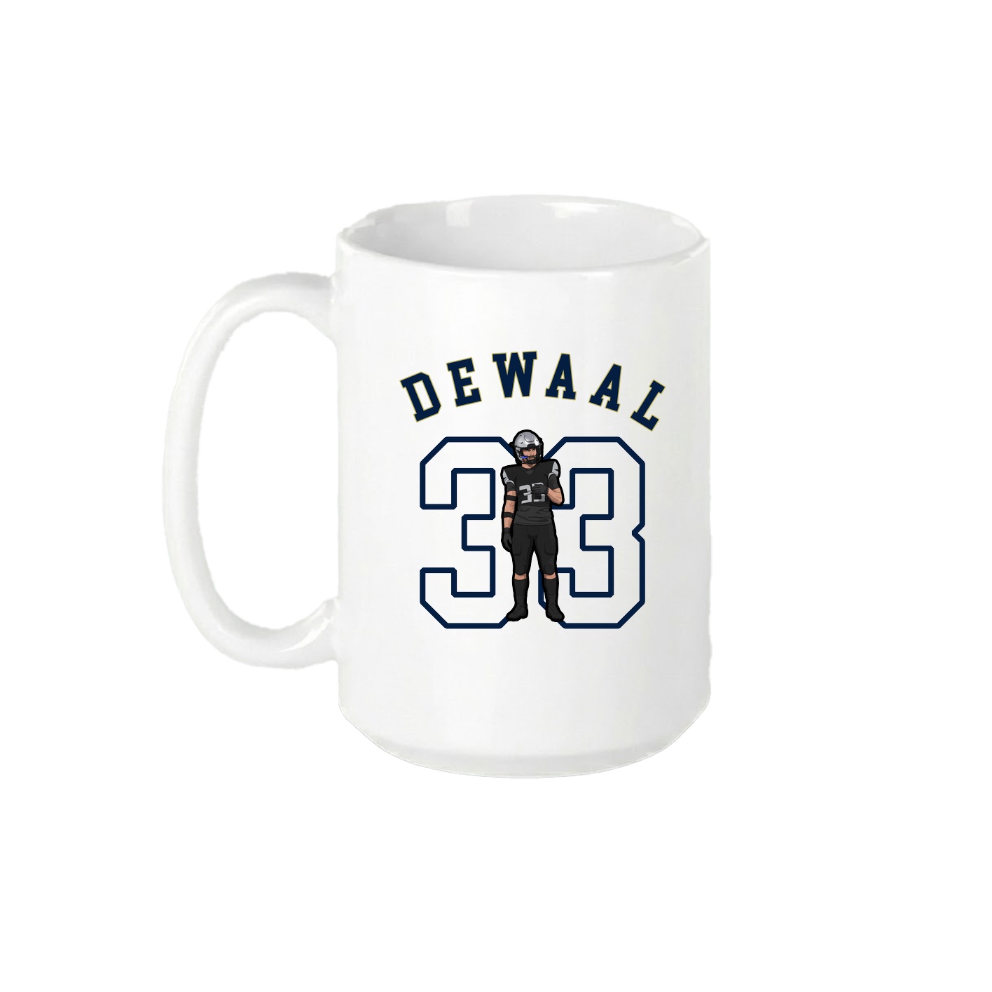 15oz Coffee Mug — Shirsey Arch in White