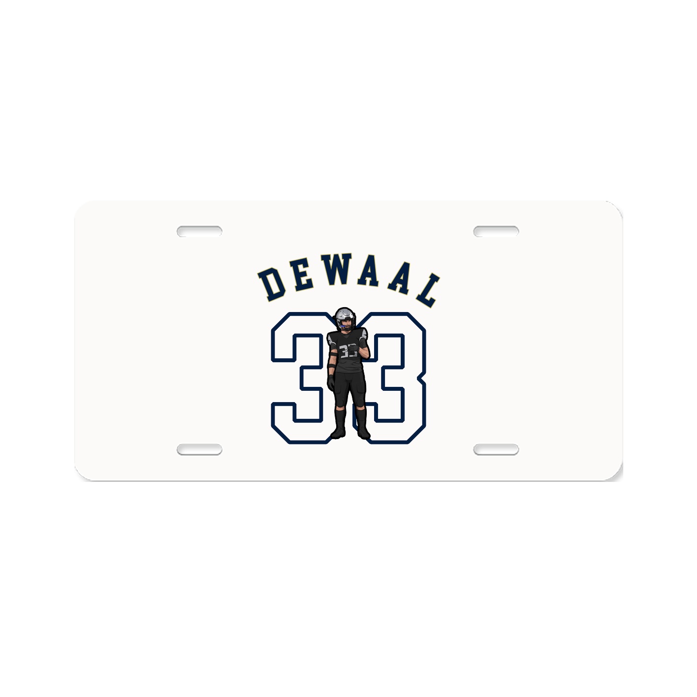 License Plate — Shirsey Arch in Classic