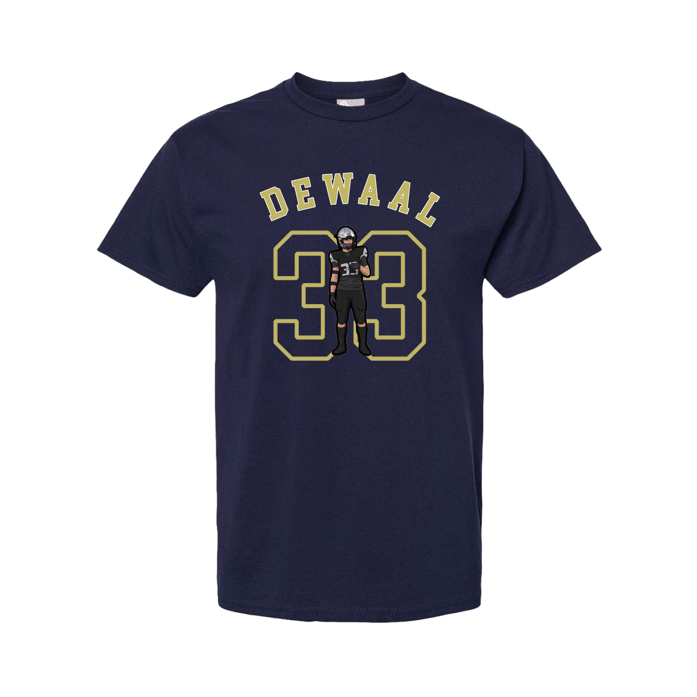 Youth Tee — Shirsey Arch in Navy