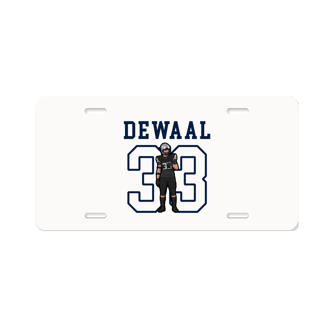 License Plate — Shirsey in Classic