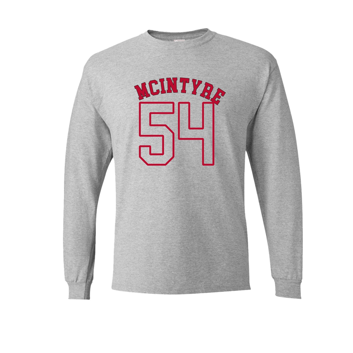 Long Sleeve Tee — Shirsey Arch in Grey