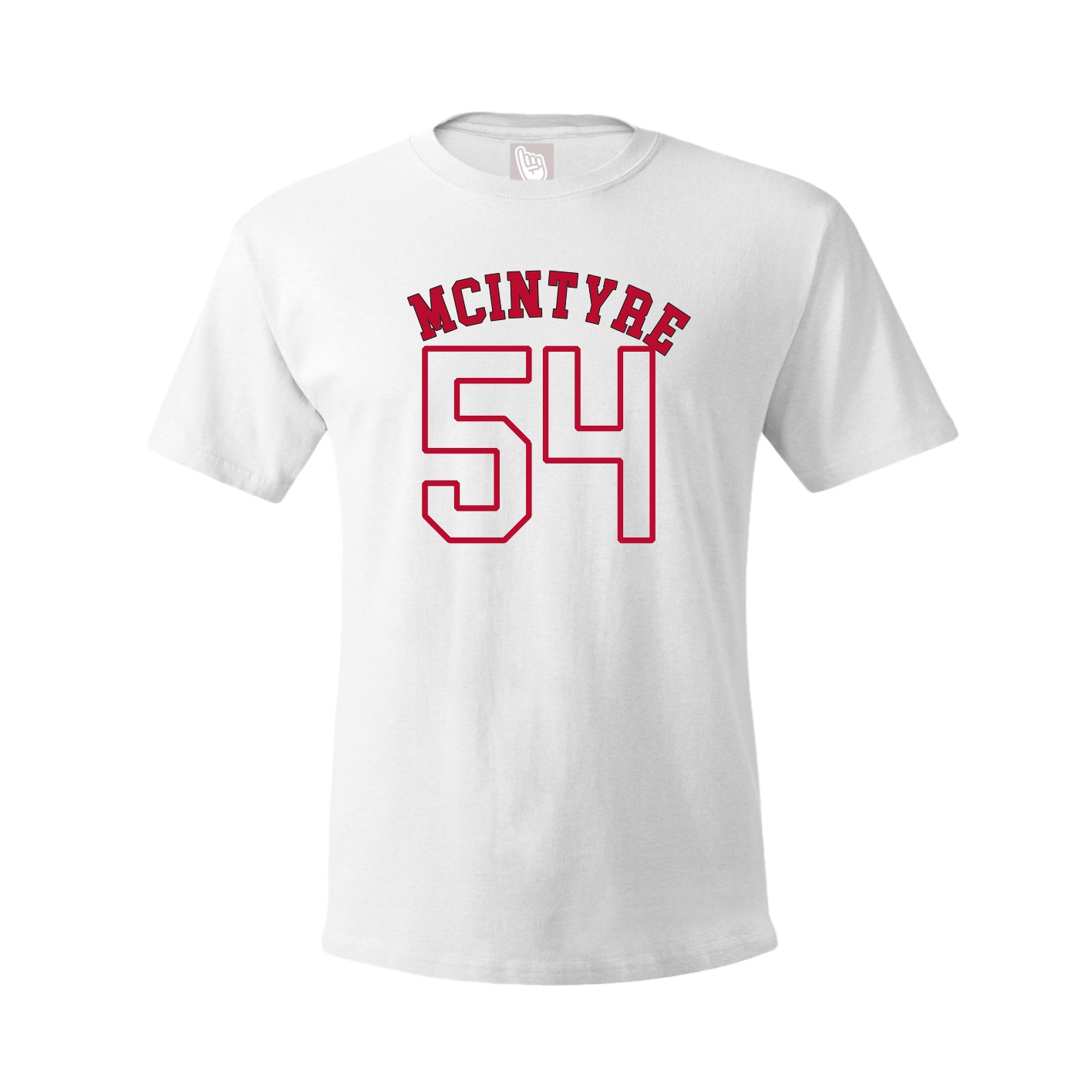 Youth Tee — Shirsey Arch in White