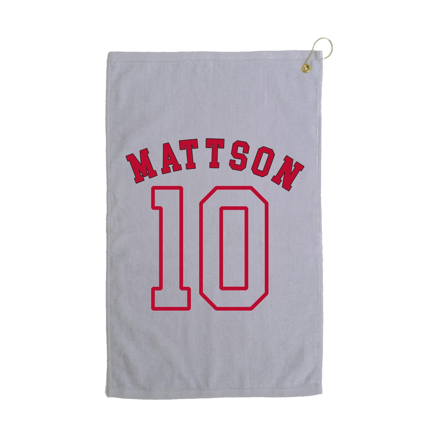 Golf Towel — Shirsey Arch in Grey