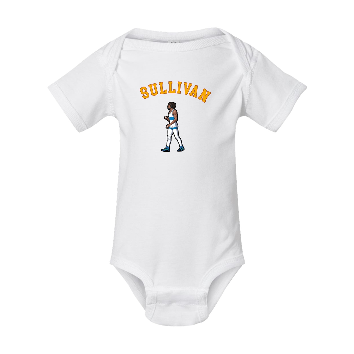 Baby Onesie — Shirsey Arch in White