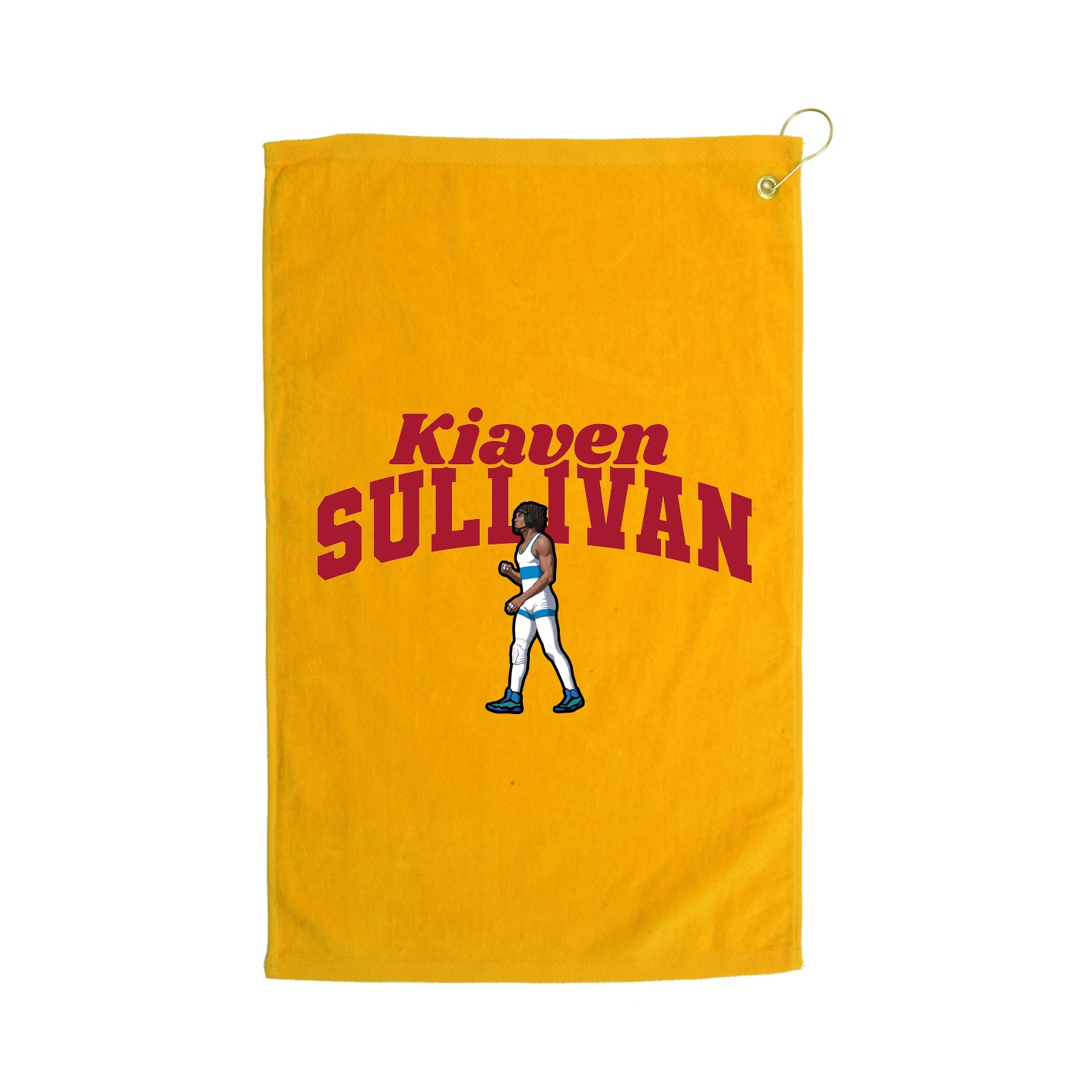 Golf Towel — Signature Arch in Gold