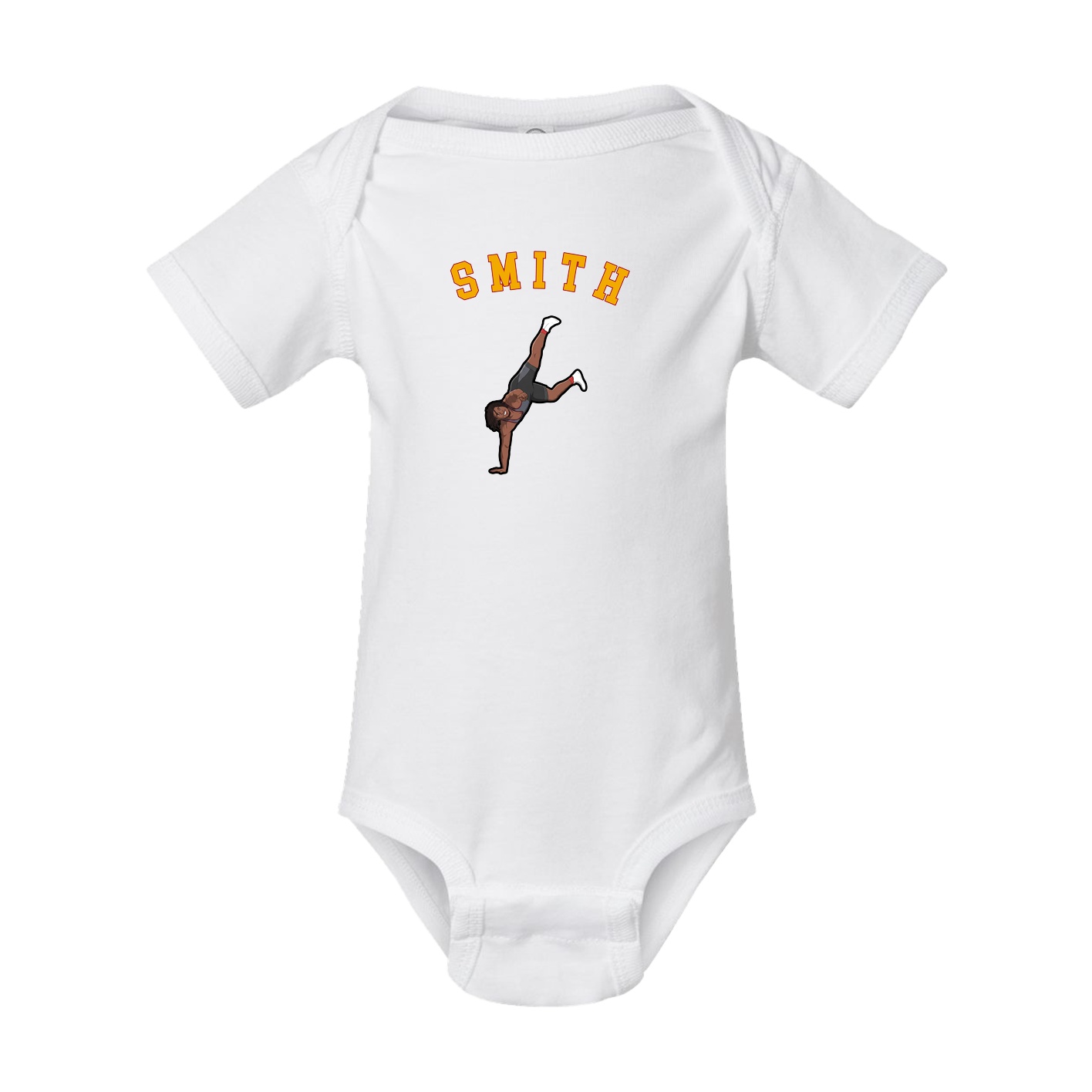Baby Onesie — Shirsey Arch in White