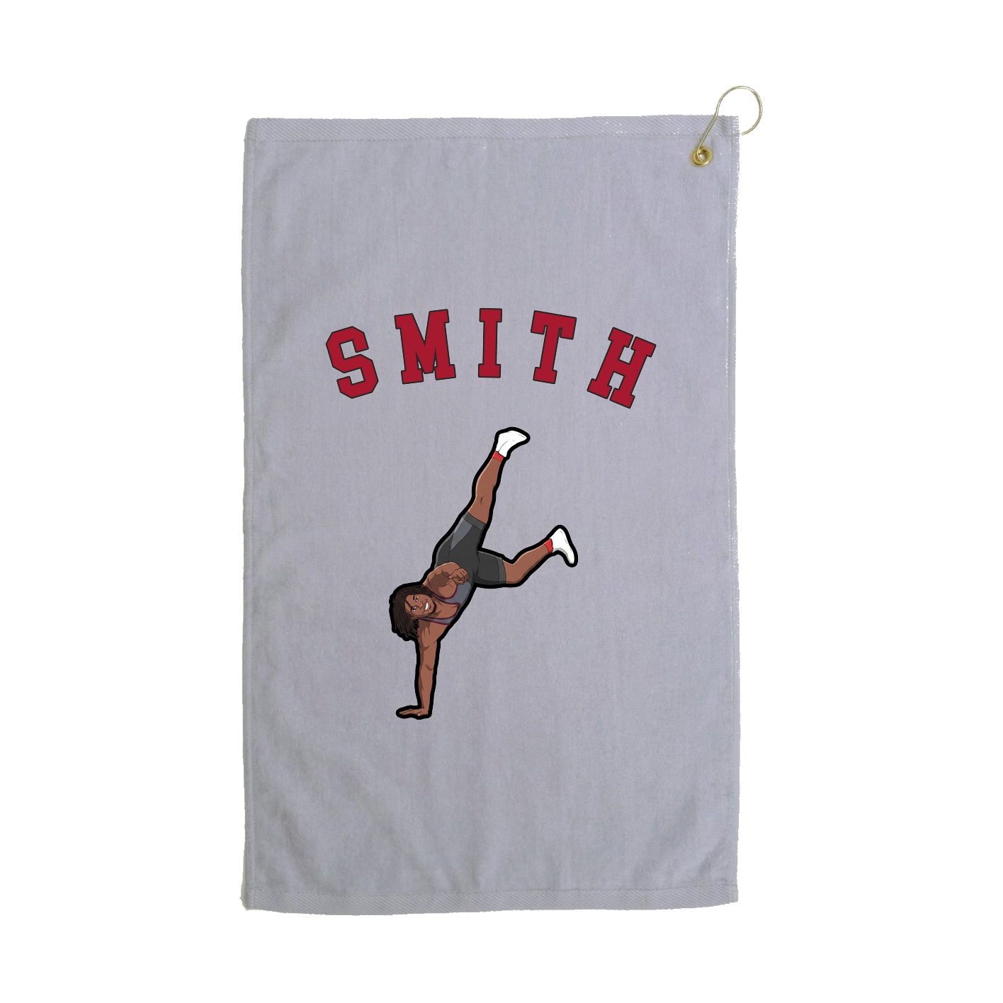 Golf Towel — Shirsey Arch in Grey