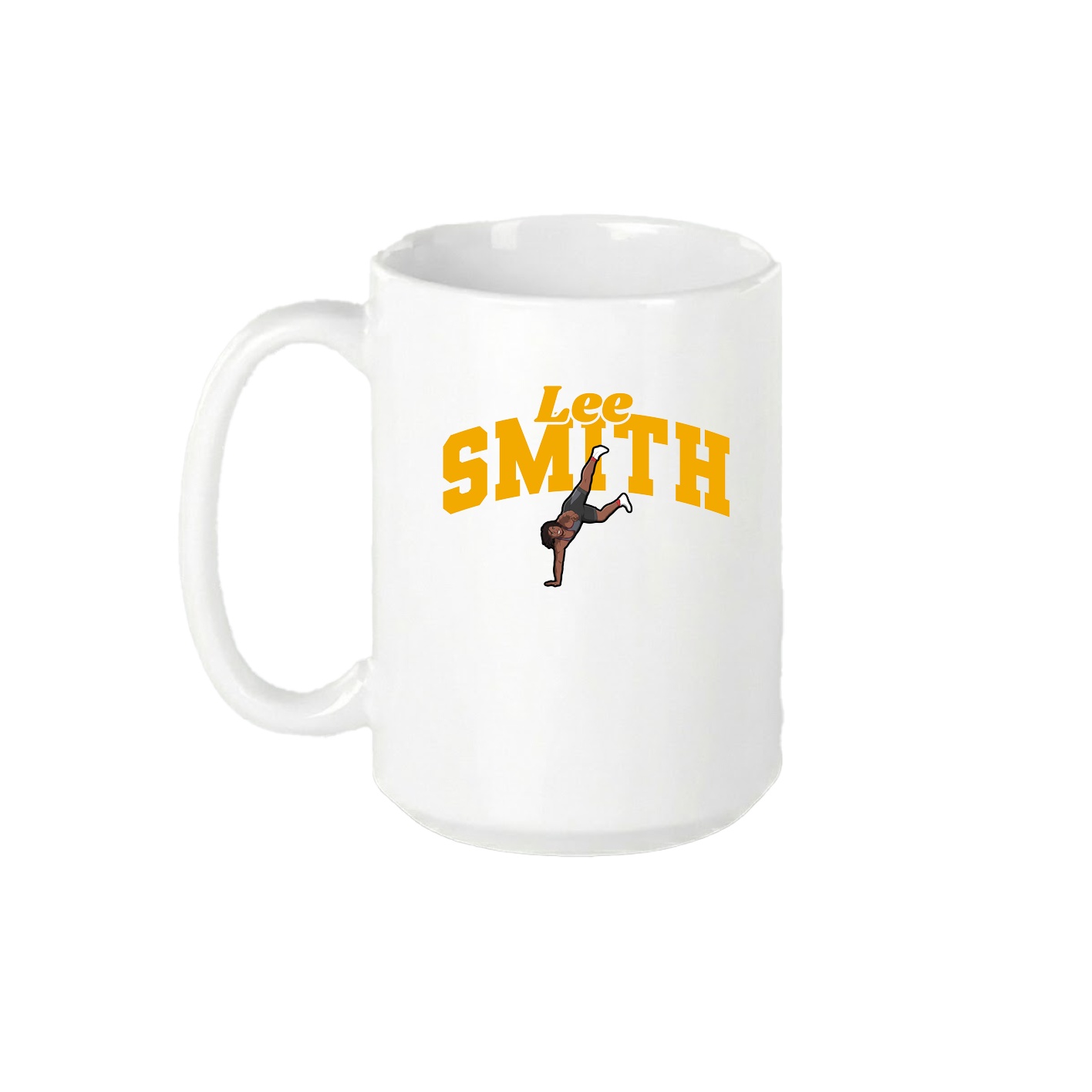 15oz Coffee Mug — Signature Arch in White
