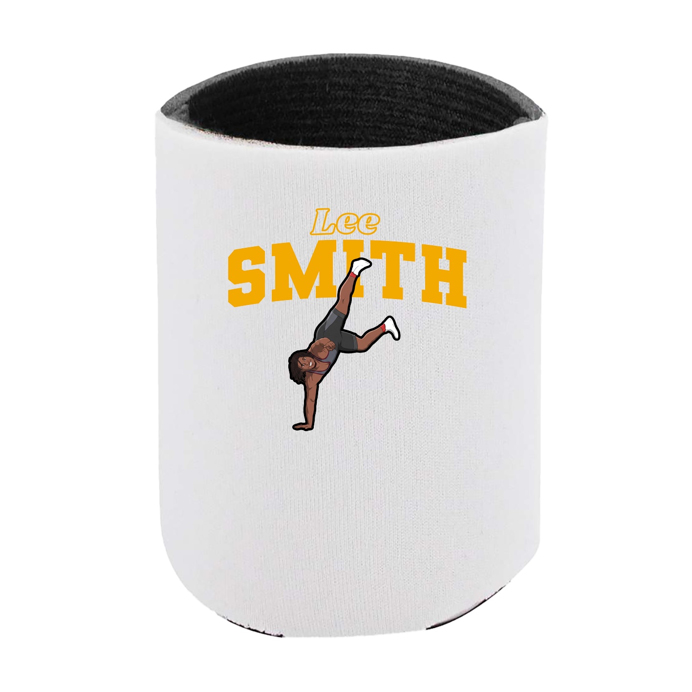 Can Holder — Name Arch in White