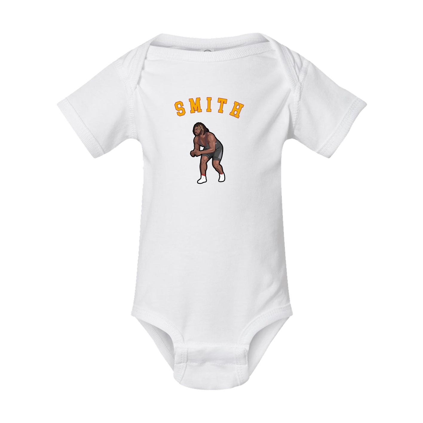 Baby Onesie — Shirsey Arch in White