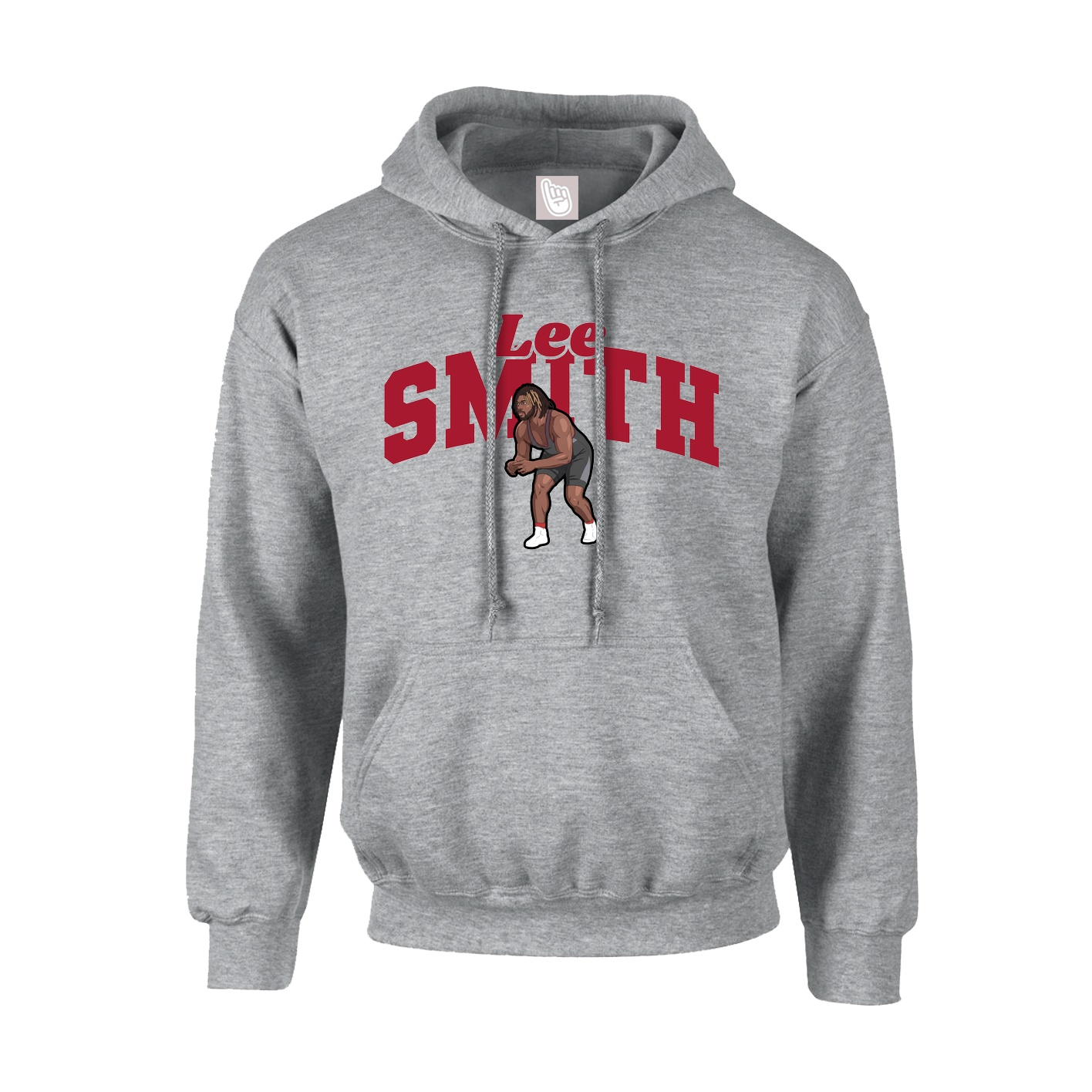 Hoodie — Signature Arch in Grey
