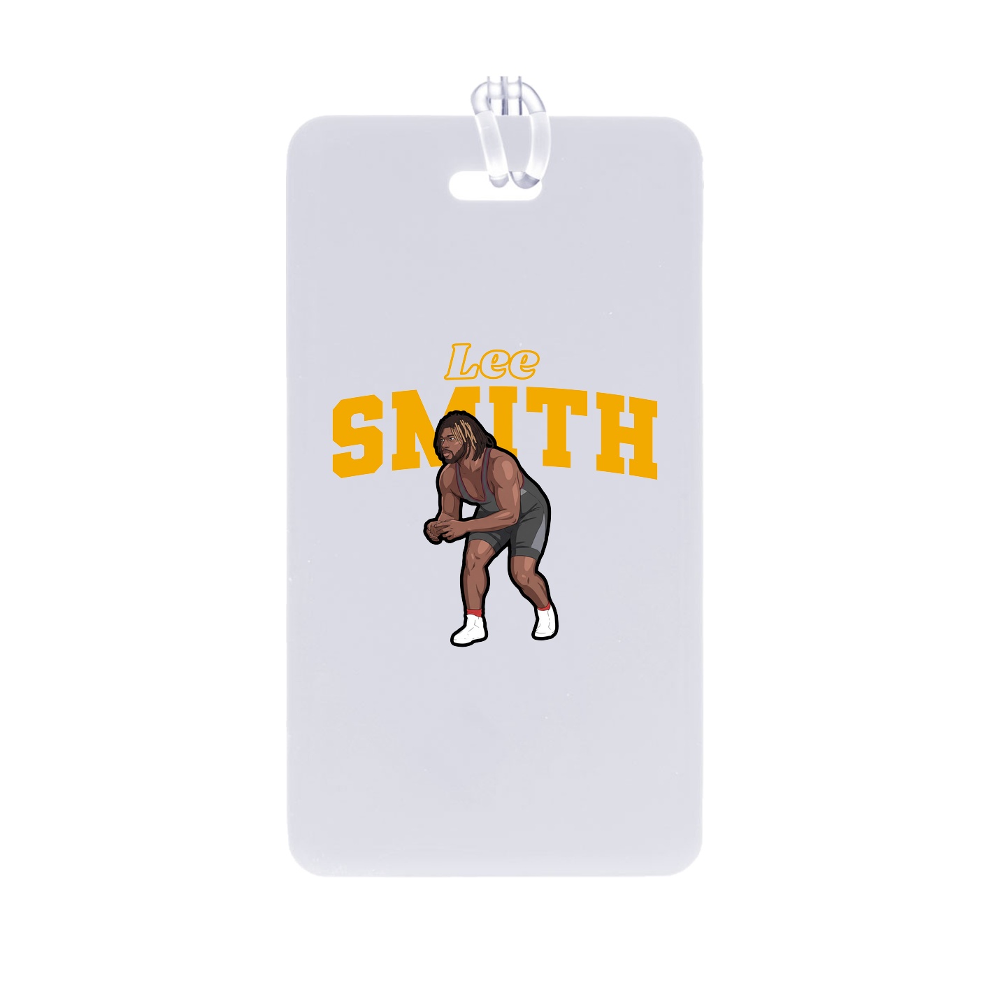 Bag Tag — Name Arch in Classic