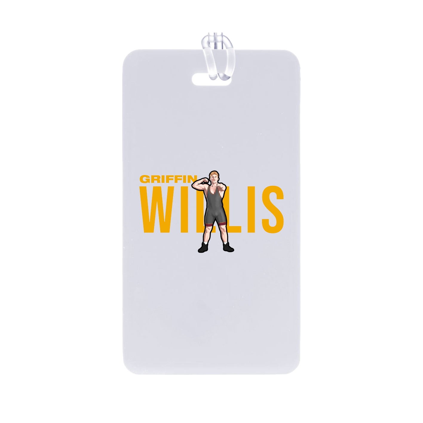 Bag Tag — Player Name in Classic