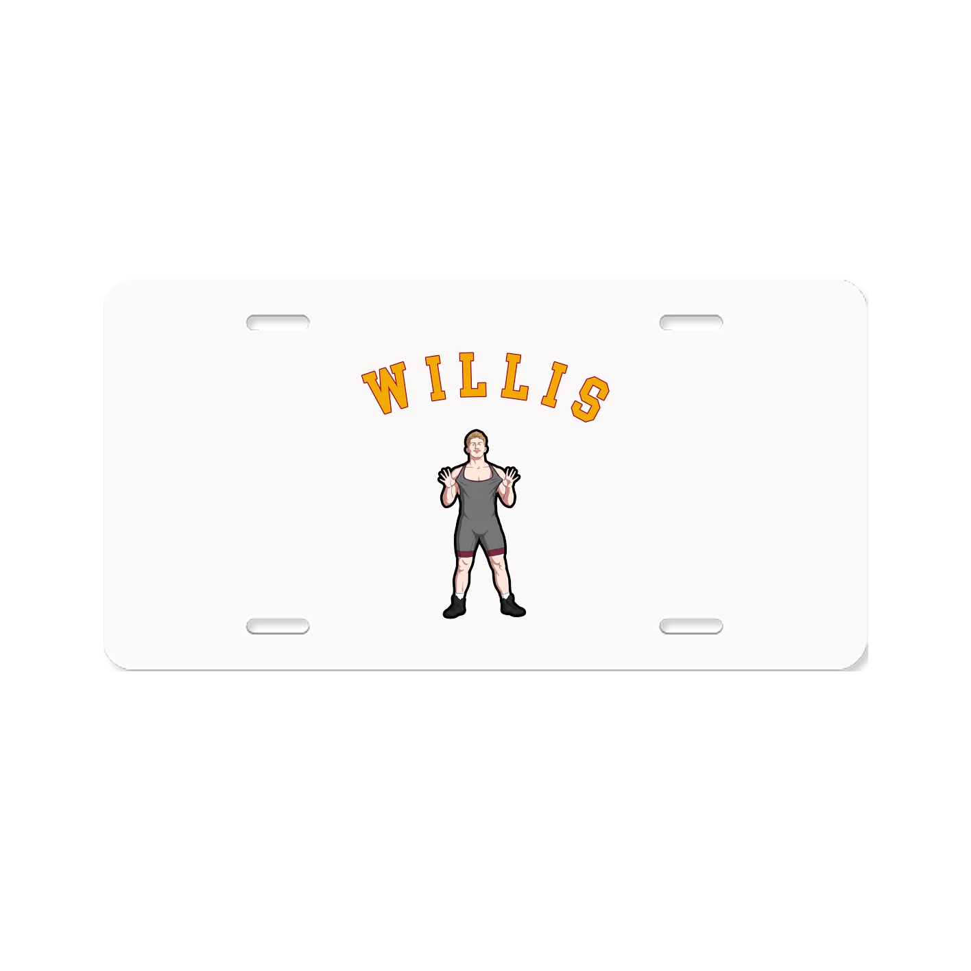 License Plate — Shirsey Arch in Classic