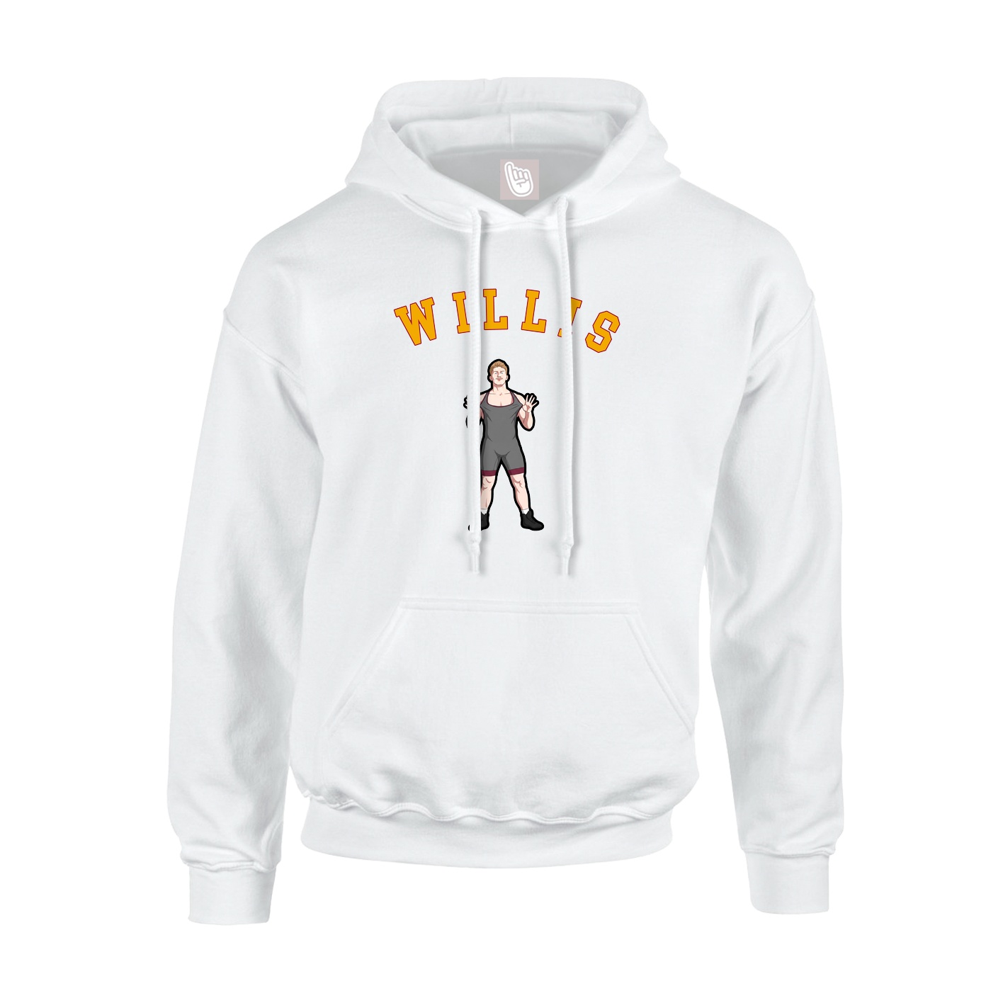 Hoodie — Shirsey Arch in White