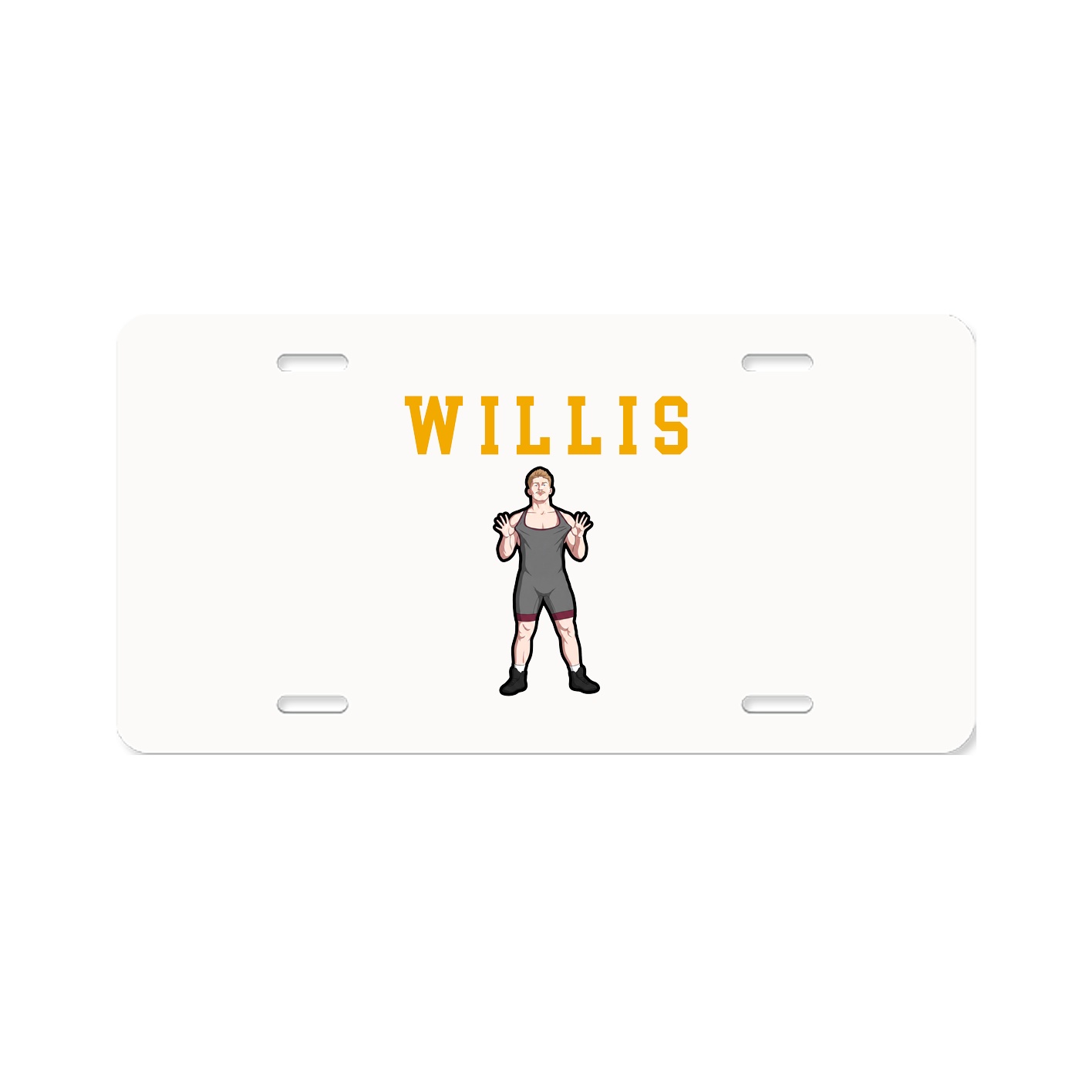 License Plate — Shirsey in Classic