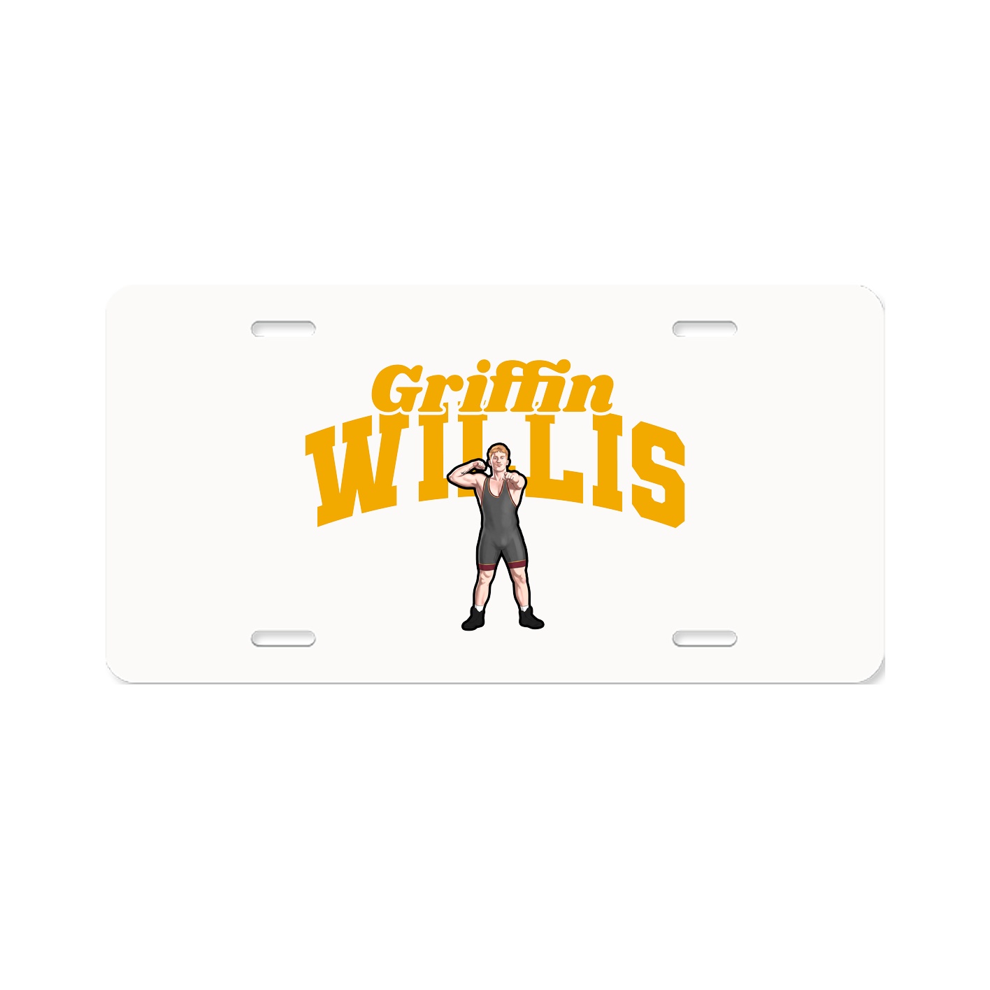 License Plate — Signature Arch in Classic