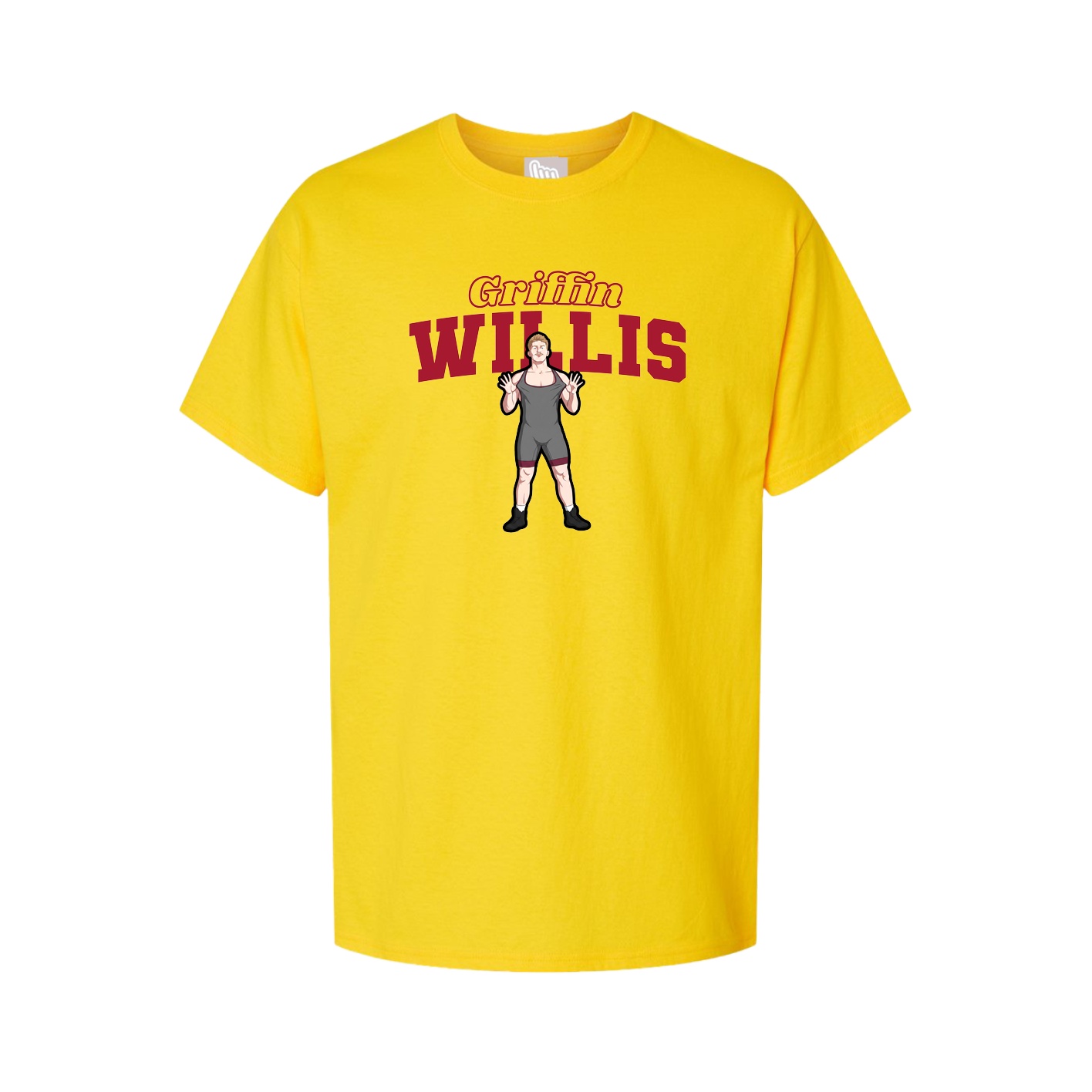 Tee — Name Arch in Gold