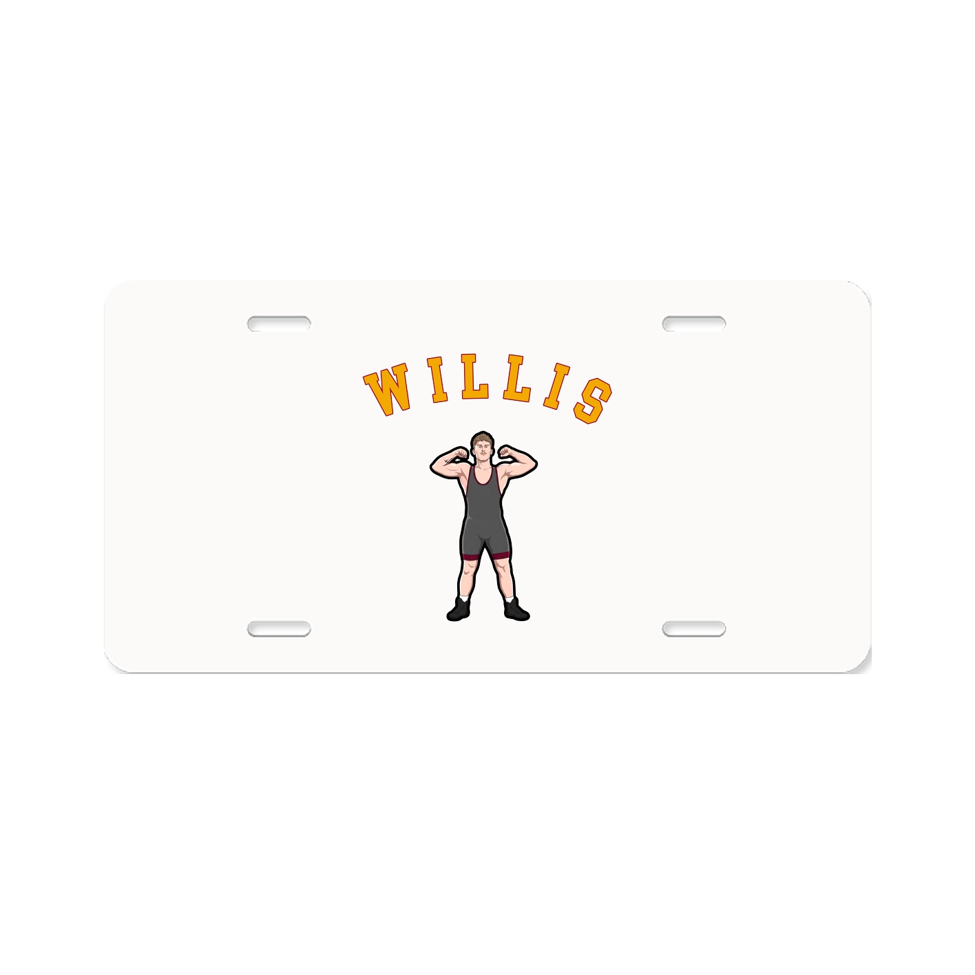 License Plate — Shirsey Arch in Classic