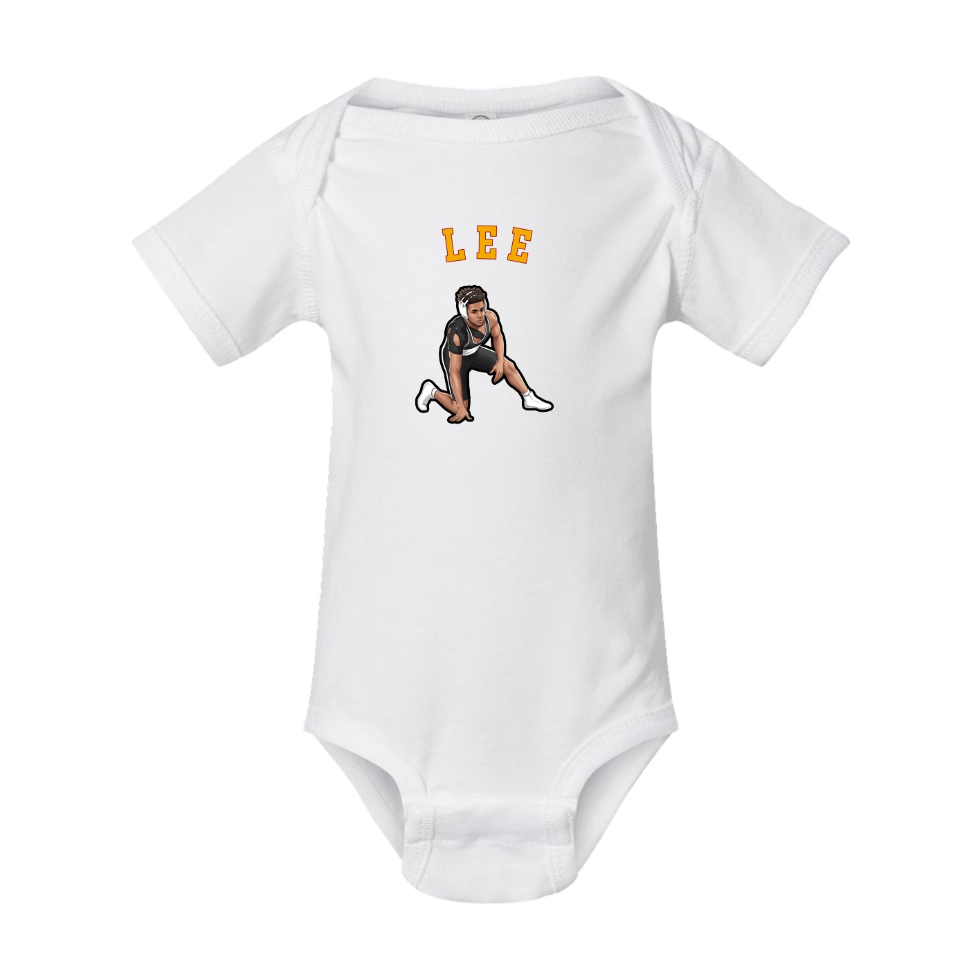 Baby Onesie — Shirsey Arch in White