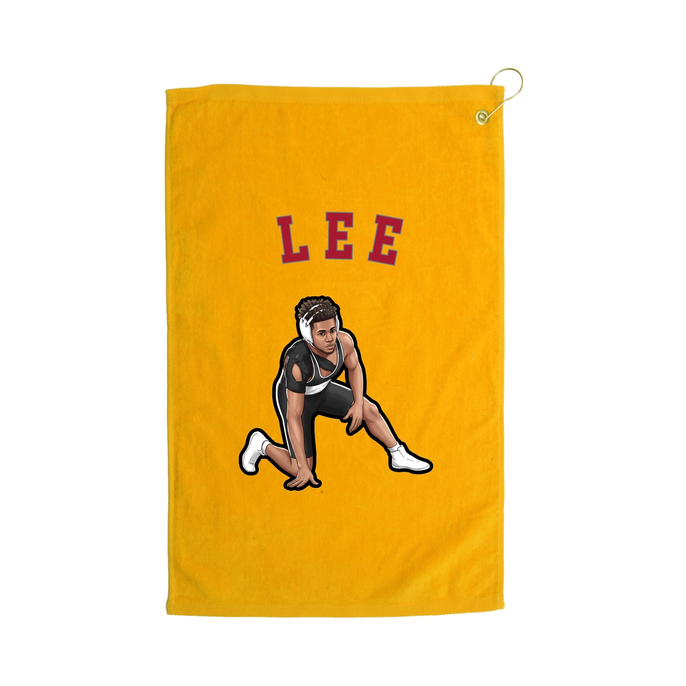 Golf Towel — Shirsey Arch in Gold