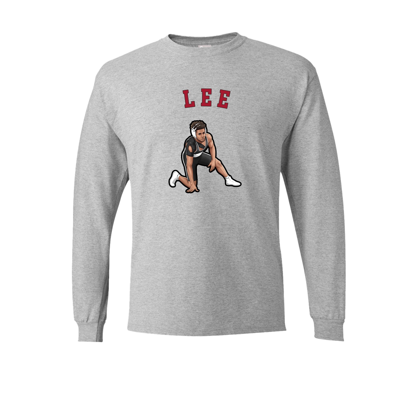 Long Sleeve Tee — Shirsey Arch in Grey