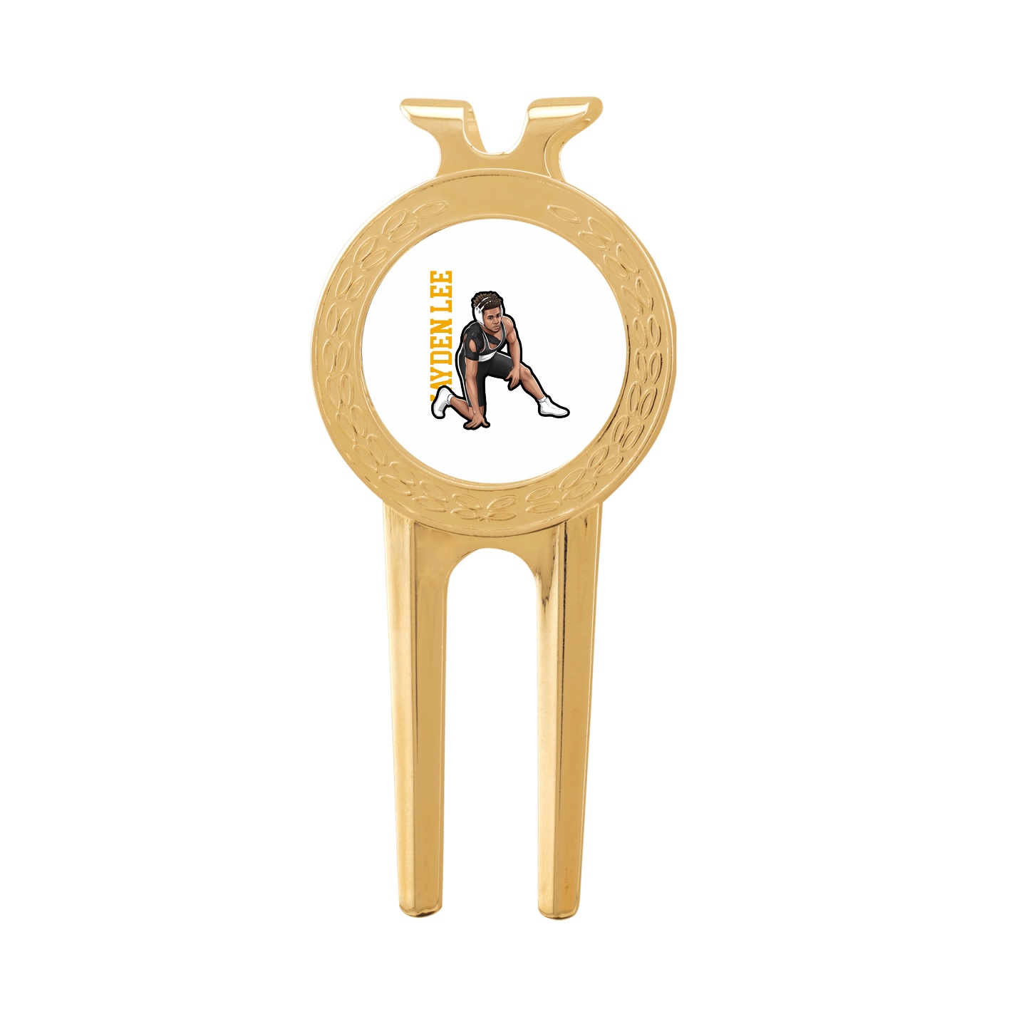 Divot Tool with Ball Marker — Name Vertical in Classic