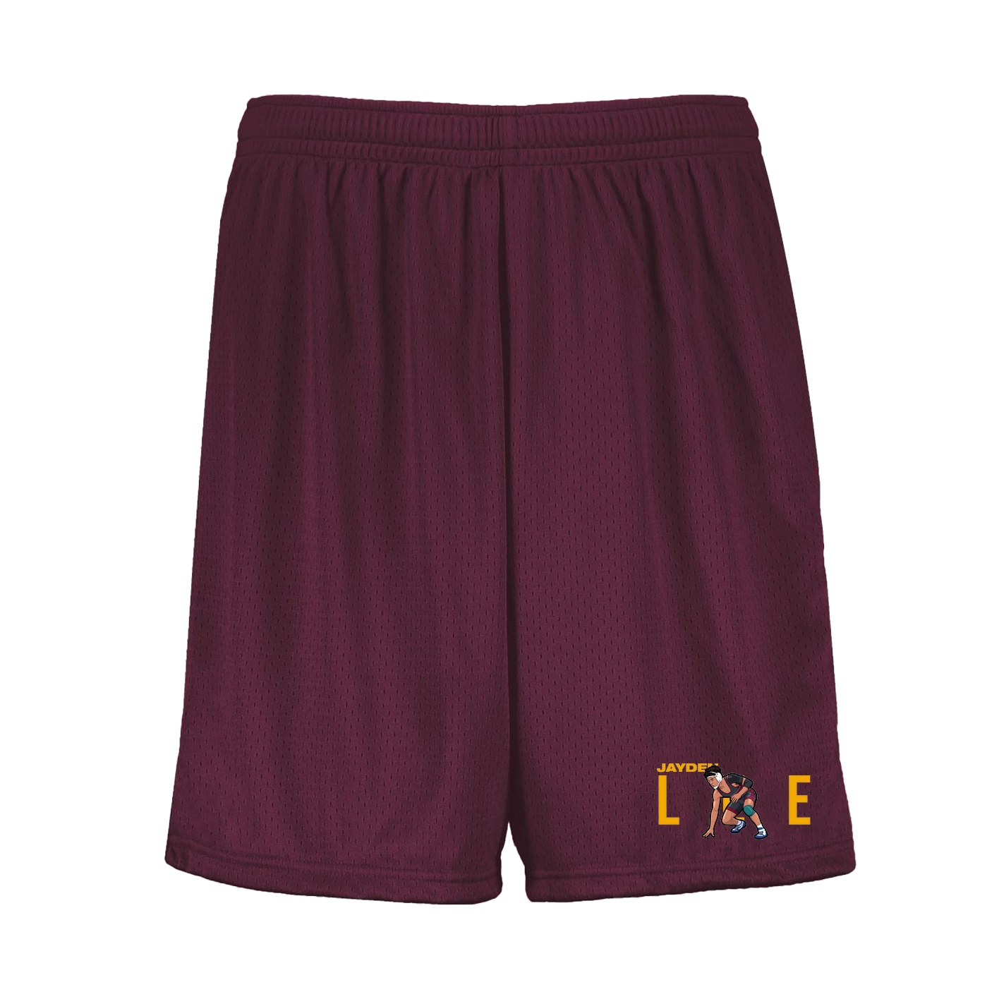 Shorts — Player Name in Maroon