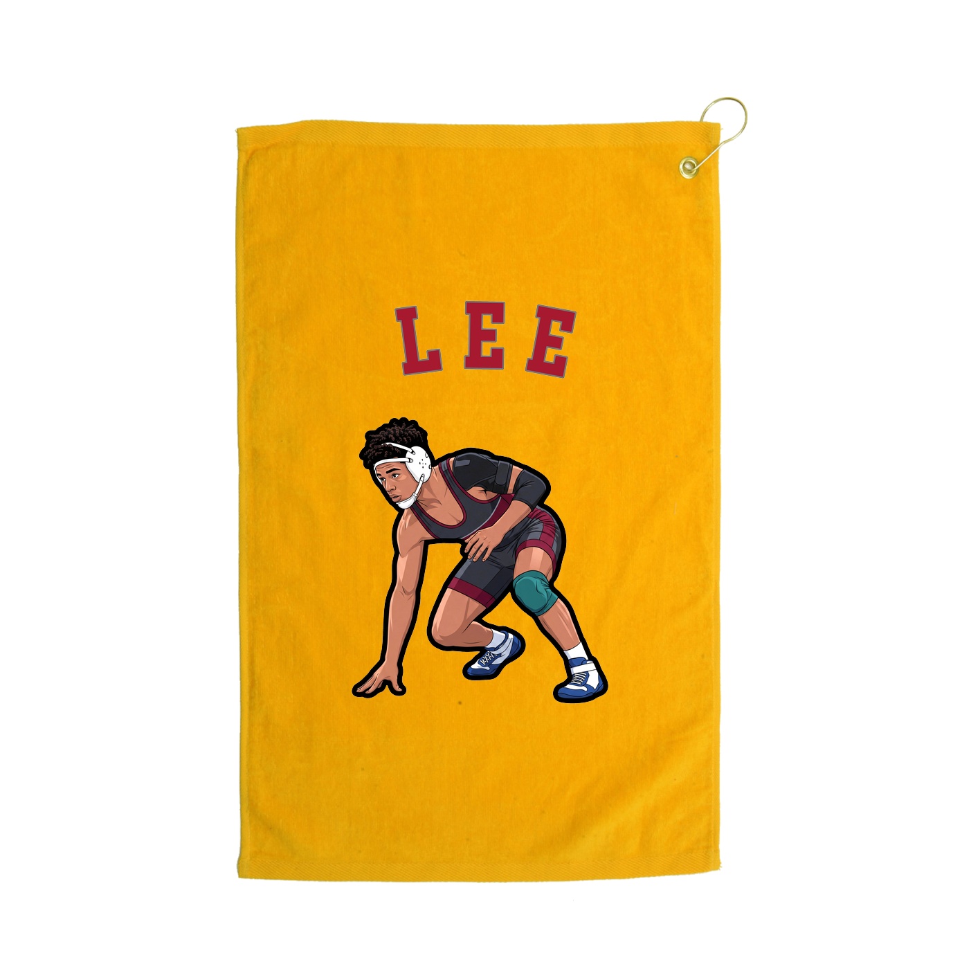 Golf Towel — Shirsey Arch in Gold