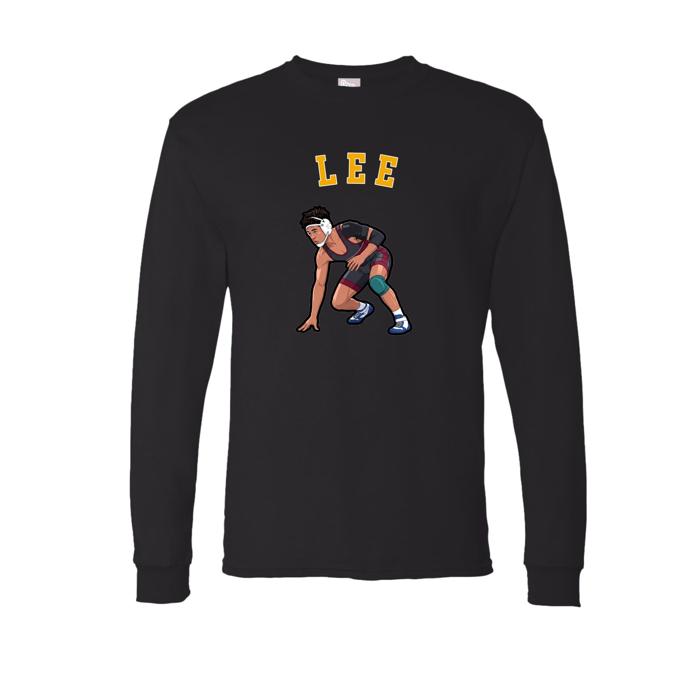 Long Sleeve Tee — Shirsey Arch in Black