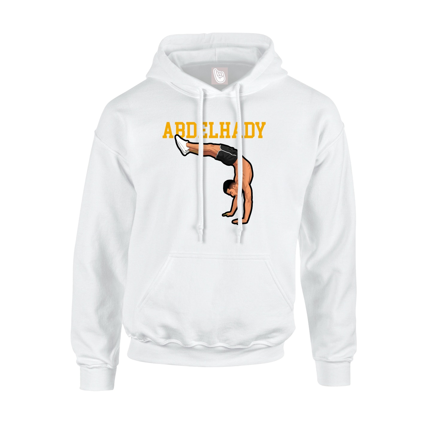 Hoodie — Shirsey in White