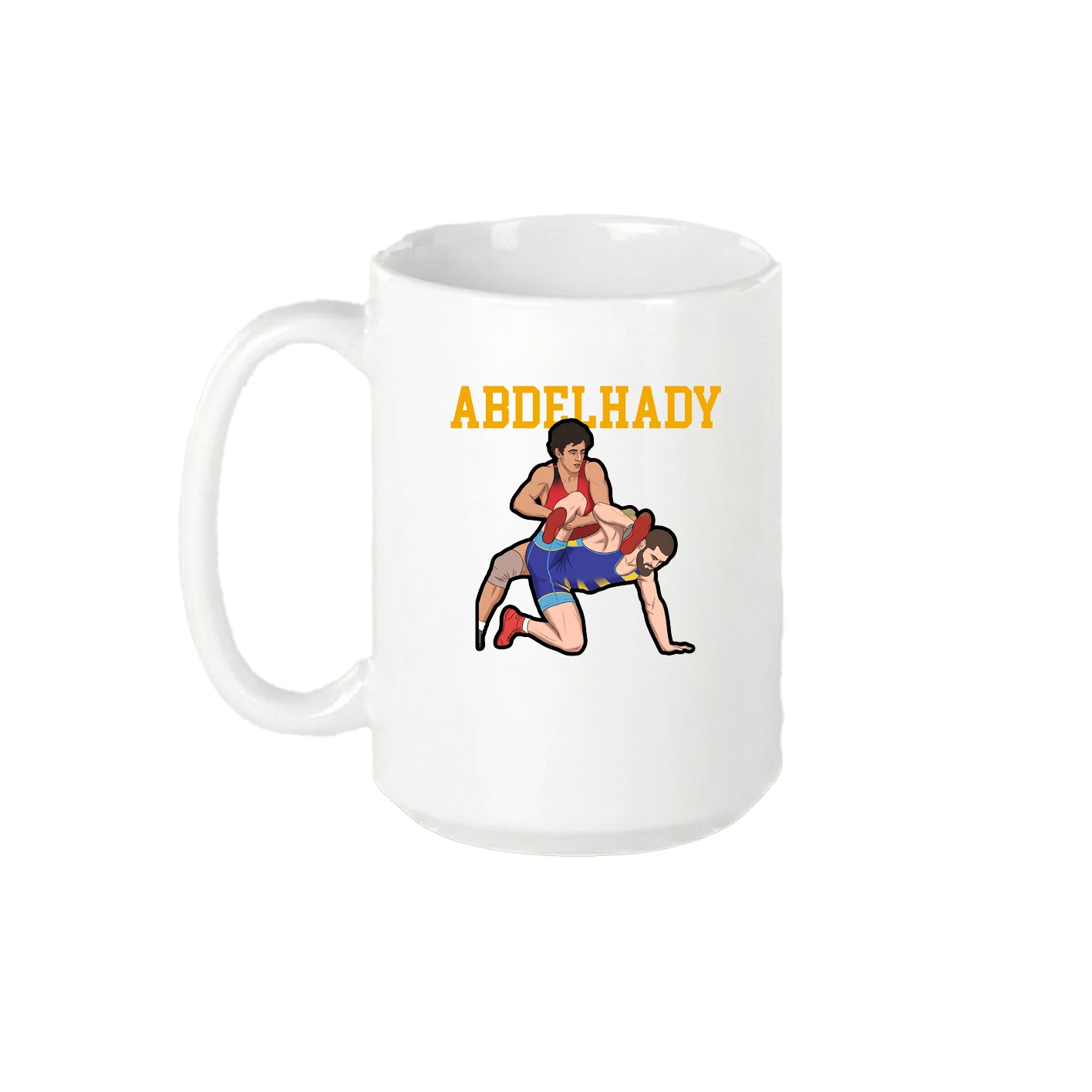 15oz Coffee Mug — Shirsey in White