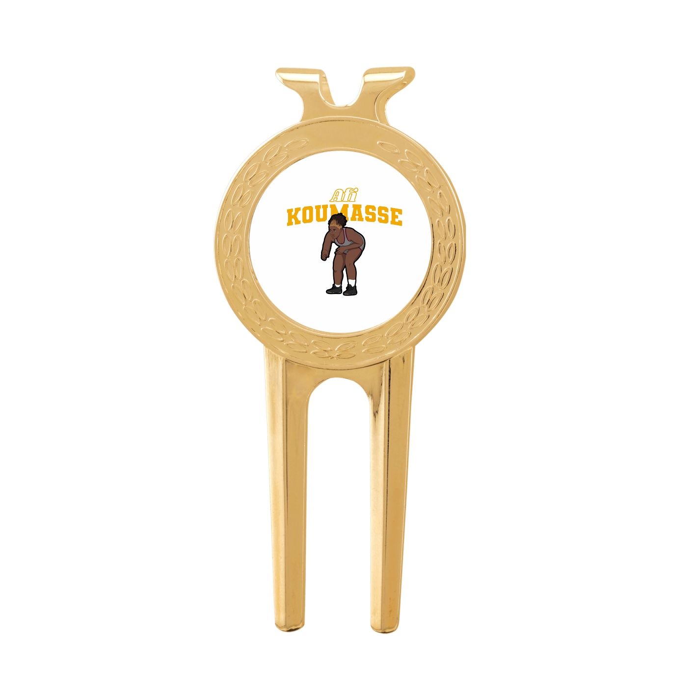 Divot Tool with Ball Marker — Name Arch in Classic