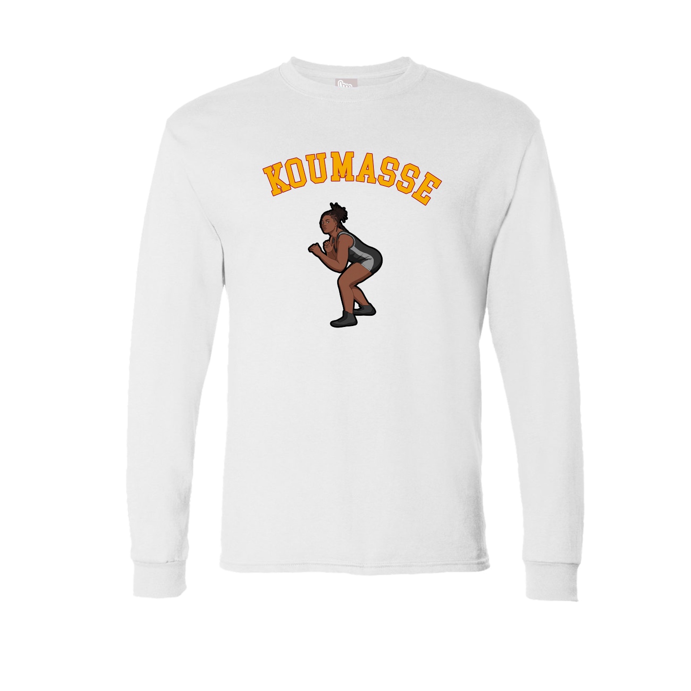 Long Sleeve Tee — Shirsey Arch in White