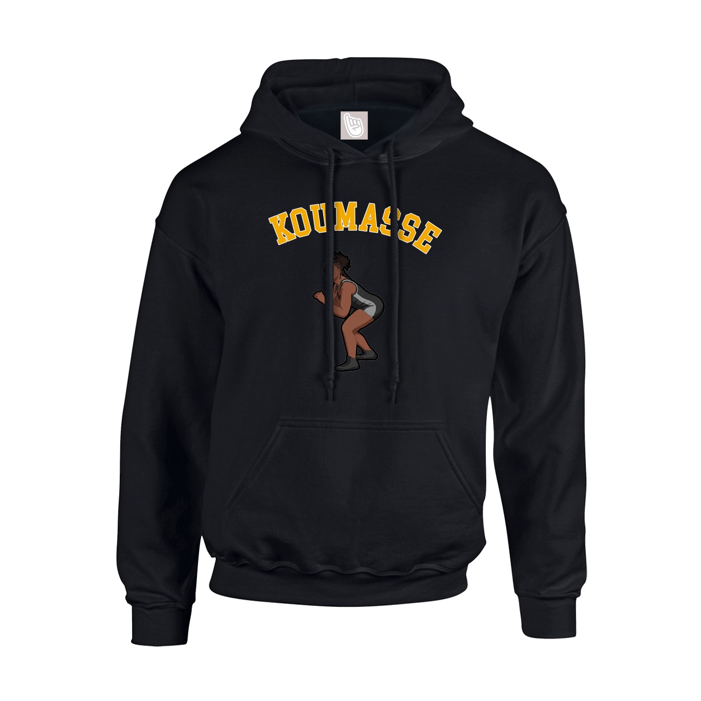Youth Hoodie — Shirsey Arch in Black