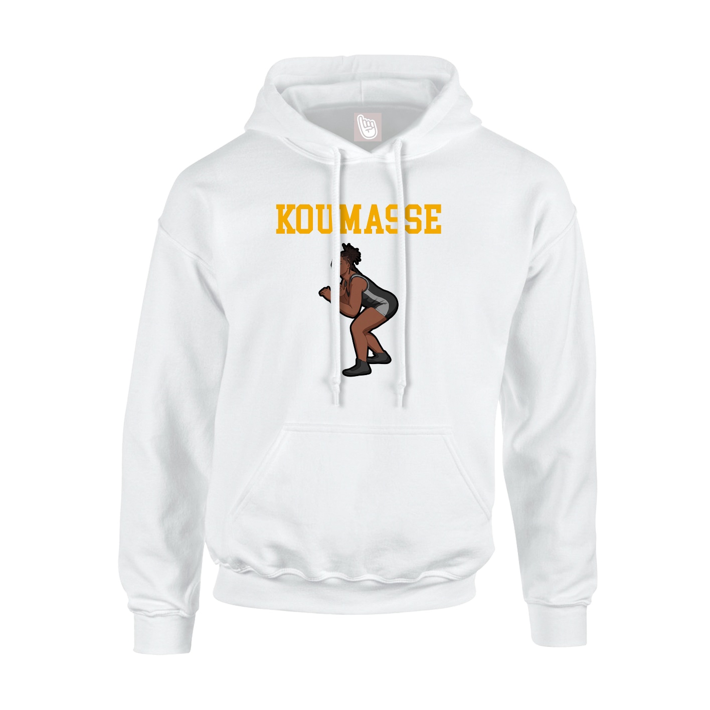 Hoodie — Shirsey in White