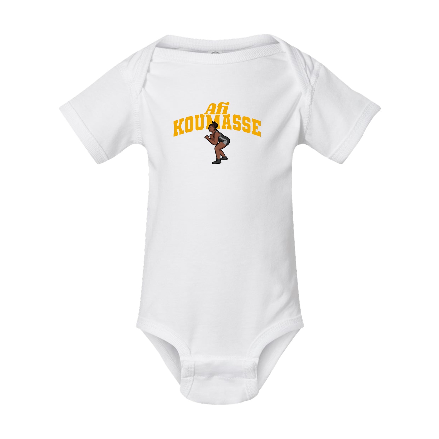 Baby Onesie — Signature Arch in White