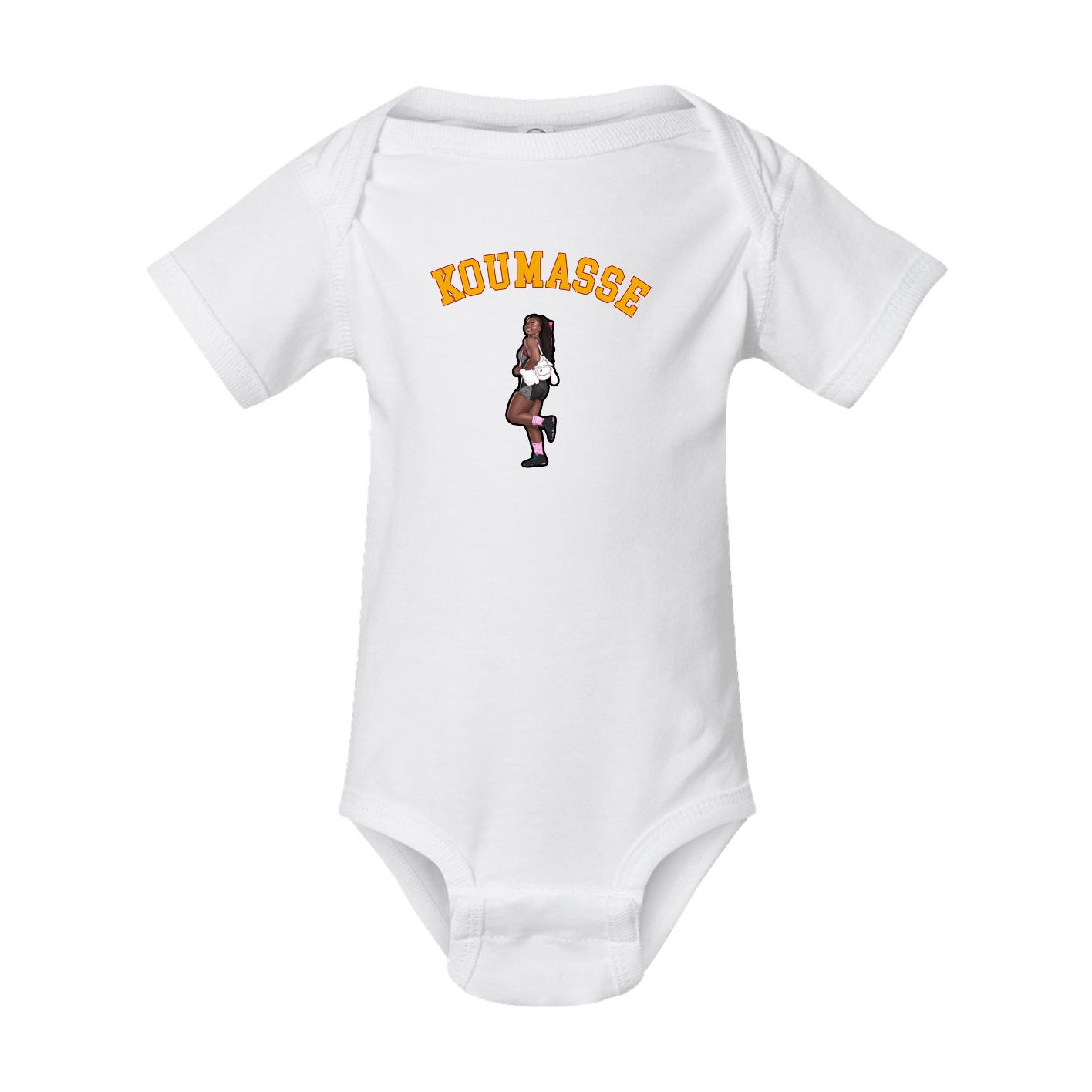 Baby Onesie — Shirsey Arch in White